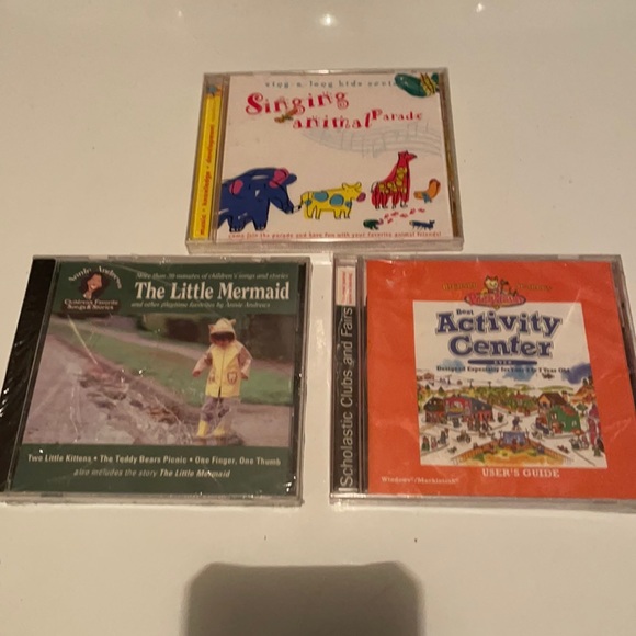 Other - children’s audio CDs The little mermaid Singing Animal Parade Busy Town Activity